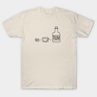 Sugar and Tea and Rum T-Shirt